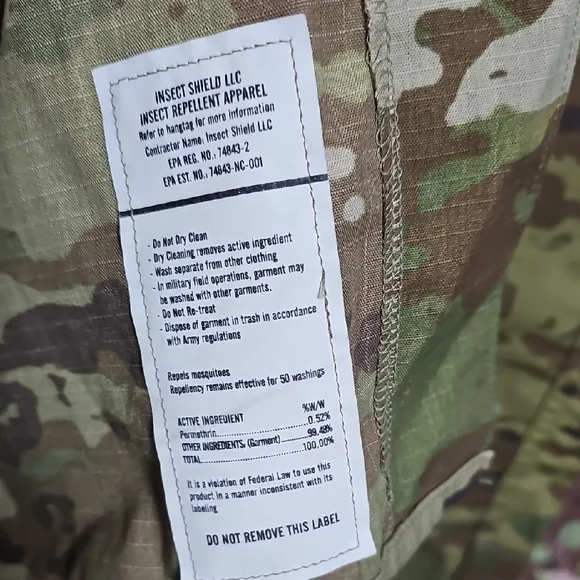 Camouflage Military Jacket with M*A*S*H Patch - Picture 9 of 9